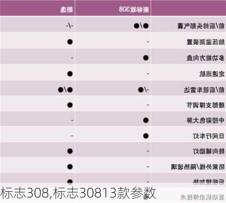 标志308,标志30813款参数-第3张图片-立方汽车网