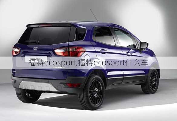 福特ecosport,福特ecosport什么车-第1张图片-立方汽车网