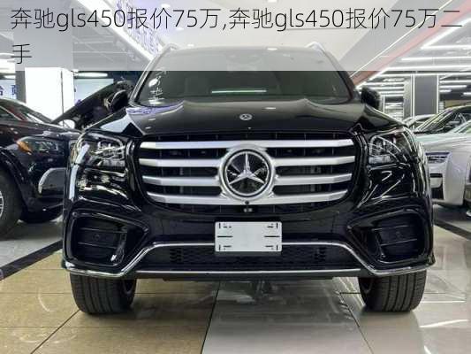 奔驰gls450报价75万,奔驰gls450报价75万二手-第2张图片-立方汽车网