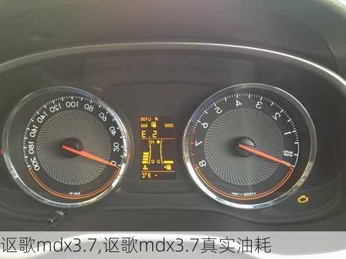 讴歌mdx3.7,讴歌mdx3.7真实油耗-第2张图片-立方汽车网