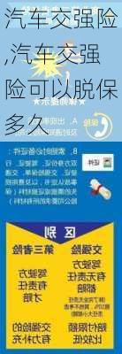 汽车交强险,汽车交强险可以脱保多久-第1张图片-立方汽车网