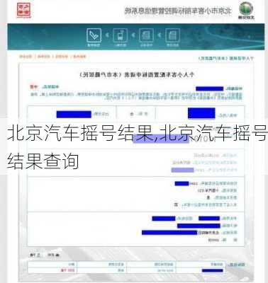 北京汽车摇号结果,北京汽车摇号结果查询-第3张图片-立方汽车网