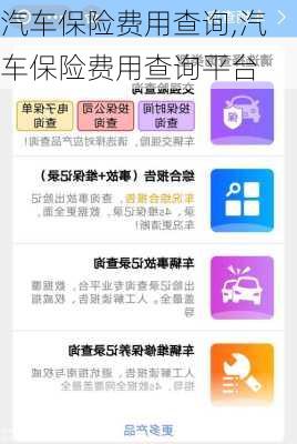 汽车保险费用查询,汽车保险费用查询平台-第1张图片-立方汽车网