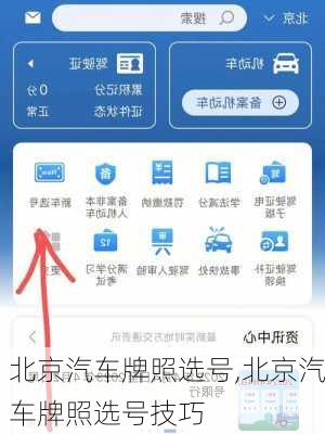 北京汽车牌照选号,北京汽车牌照选号技巧-第3张图片-立方汽车网