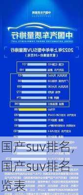 国产suv排名,国产suv排名一览表-第3张图片-立方汽车网