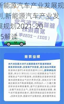 新能源汽车产业发展规划,新能源汽车产业发展规划2021-2035解读-第2张图片-立方汽车网