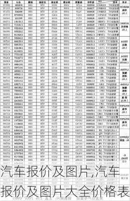 汽车报价及图片,汽车报价及图片大全价格表-第1张图片-立方汽车网