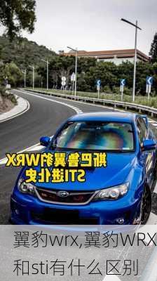 翼豹wrx,翼豹WRX和sti有什么区别