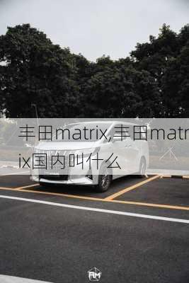 丰田matrix,丰田matrix国内叫什么-第2张图片-立方汽车网