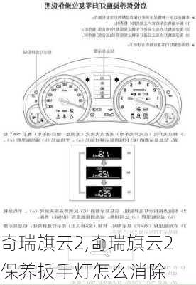 奇瑞旗云2,奇瑞旗云2保养扳手灯怎么消除