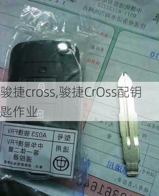 骏捷cross,骏捷CrOss配钥匙作业-第2张图片-立方汽车网