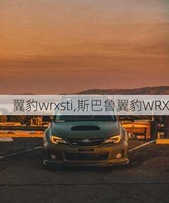 翼豹wrxsti,斯巴鲁翼豹WRX-第2张图片-立方汽车网