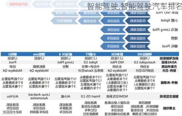 智能驾驶,智能驾驶汽车排名-第1张图片-立方汽车网