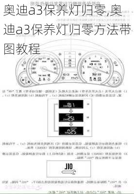 奥迪a3保养灯归零,奥迪a3保养灯归零方法带图教程-第1张图片-立方汽车网