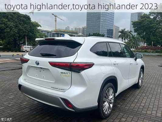 toyota highlander,toyota highlander 2023-第3张图片-立方汽车网