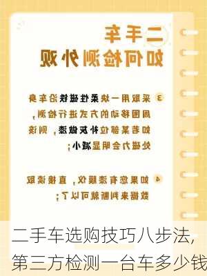 二手车选购技巧八步法,第三方检测一台车多少钱-第1张图片-立方汽车网