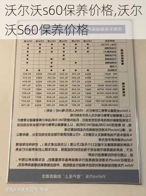 沃尔沃s60保养价格,沃尔沃S60保养价格-第3张图片-立方汽车网