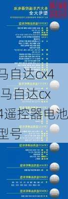 马自达cx4,马自达cx4遥控器电池型号-第1张图片-立方汽车网