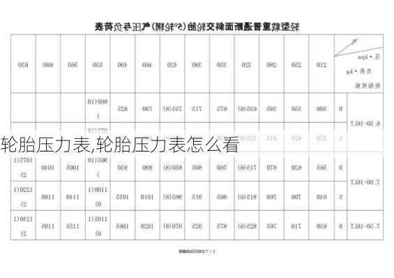 轮胎压力表,轮胎压力表怎么看-第3张图片-立方汽车网