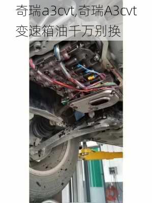 奇瑞a3cvt,奇瑞A3cvt变速箱油千万别换-第2张图片-立方汽车网