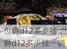 世爵d12多少钱,世爵d12多少钱一辆