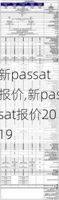 新passat报价,新passat报价2019-第2张图片-立方汽车网