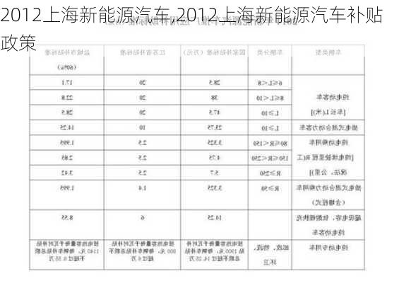 2012上海新能源汽车,2012上海新能源汽车补贴政策-第2张图片-立方汽车网