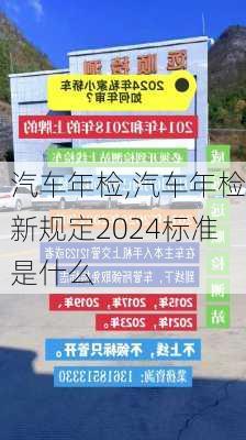 汽车年检,汽车年检新规定2024标准是什么-第3张图片-立方汽车网