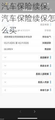 汽车保险续保,汽车保险续保怎么买-第2张图片-立方汽车网