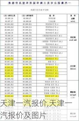 天津一汽报价,天津一汽报价及图片-第1张图片-立方汽车网