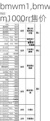 bmwm1,bmwm1000rr售价-第2张图片-立方汽车网