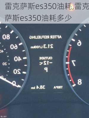 雷克萨斯es350油耗,雷克萨斯es350油耗多少-第3张图片-立方汽车网