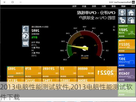 2013电脑性能测试软件,2013电脑性能测试软件下载-第2张图片-立方汽车网