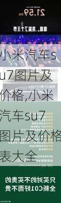 小米汽车su7图片及价格,小米汽车su7图片及价格表大全-第3张图片-立方汽车网