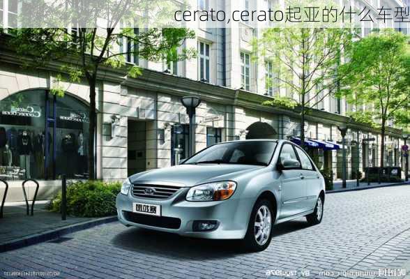 cerato,cerato起亚的什么车型-第2张图片-立方汽车网