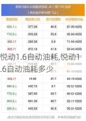 悦动1.6自动油耗,悦动1.6自动油耗多少-第2张图片-立方汽车网