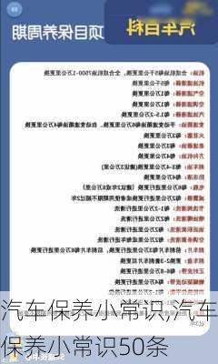 汽车保养小常识,汽车保养小常识50条-第1张图片-立方汽车网