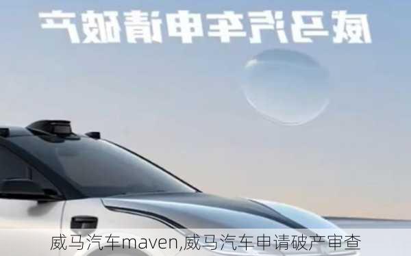 威马汽车maven,威马汽车申请破产审查-第1张图片-立方汽车网