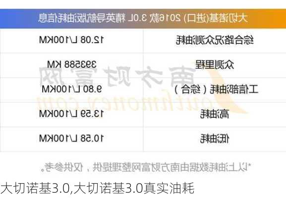 大切诺基3.0,大切诺基3.0真实油耗-第1张图片-立方汽车网