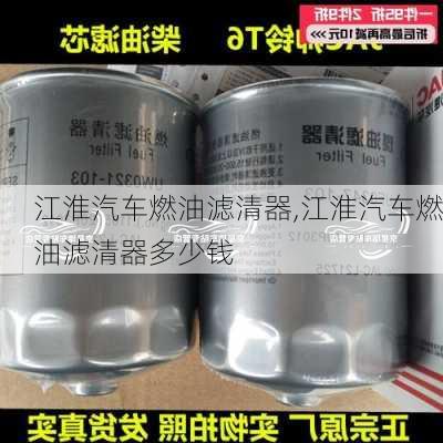 江淮汽车燃油滤清器,江淮汽车燃油滤清器多少钱-第1张图片-立方汽车网