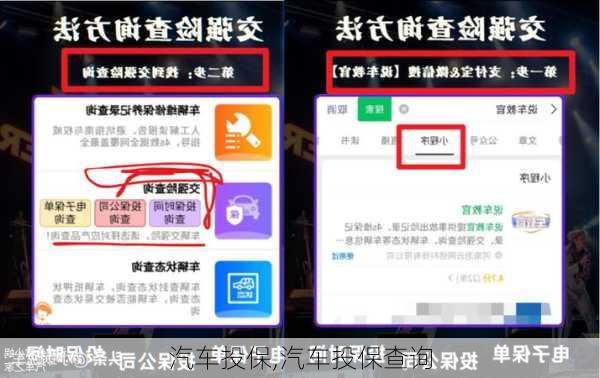 汽车投保,汽车投保查询
