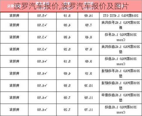 波罗汽车报价,波罗汽车报价及图片-第2张图片-立方汽车网