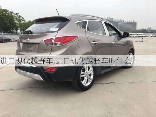 进口现代越野车,进口现代越野车叫什么-第1张图片-立方汽车网