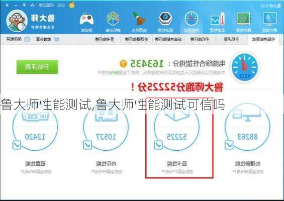 鲁大师性能测试,鲁大师性能测试可信吗-第1张图片-立方汽车网