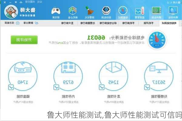 鲁大师性能测试,鲁大师性能测试可信吗-第3张图片-立方汽车网