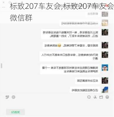 标致207车友会,标致207车友会微信群-第2张图片-立方汽车网