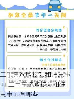 二手车选购技巧和注意事项,二手车选购技巧和注意事项有哪些-第2张图片-立方汽车网