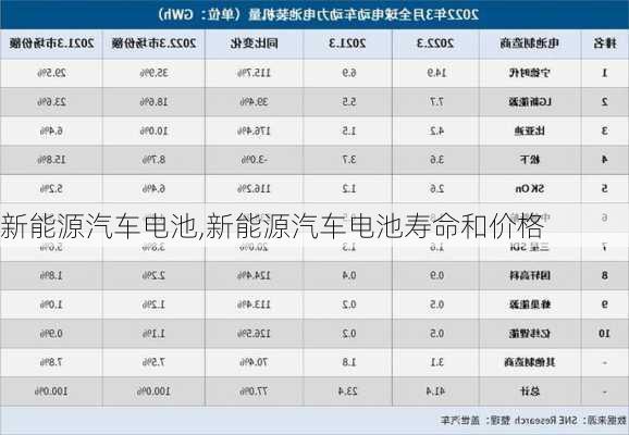 新能源汽车电池,新能源汽车电池寿命和价格-第2张图片-立方汽车网