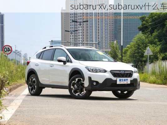 subaru xv,subaruxv什么车-第3张图片-立方汽车网