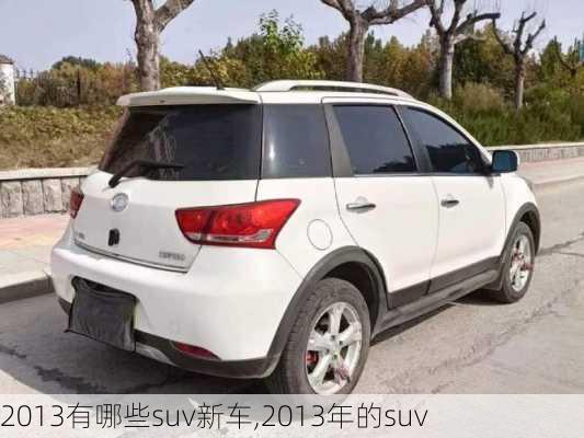 2013有哪些suv新车,2013年的suv-第2张图片-立方汽车网